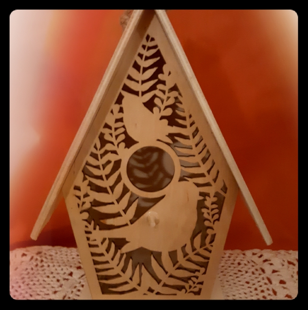 Wooden BirdHouse decor
